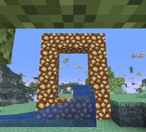 我的世界天堂之门怎么做