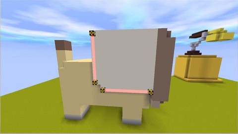 迷你世界怎么建狮子[图2]