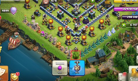 部落冲突怎么买宝石