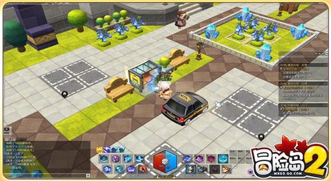 冒险岛2如何坐出租车[图1]