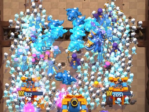 皇室战争怎么触发洪水[图2]